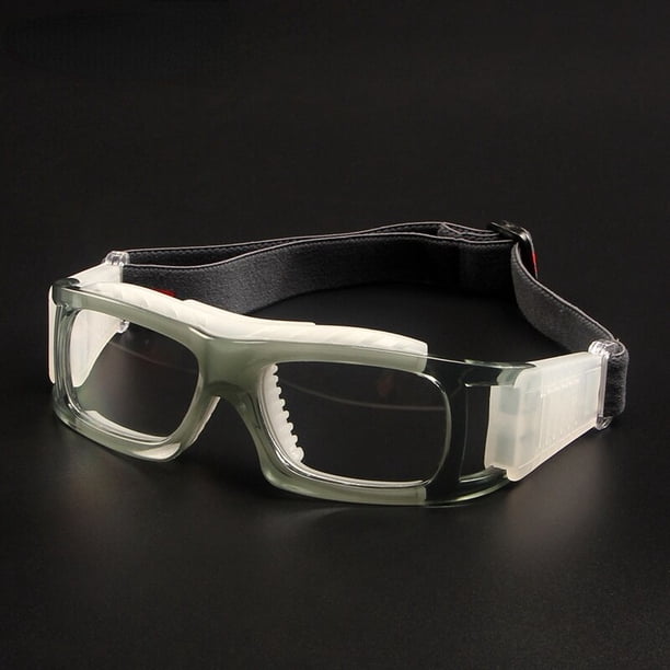 Gafas deportivas graduadas para miopía, gafas anticolisión para fútbol, ciclismo, esquí, baloncesto, gafas de seguridad desmontables, puede poner lentes dioptrías qiuyongming unisex