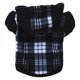 thumbnail image 1 of Suéter con capucha y gorro para perro, ropa clásica a cuadros para mascotas, suéter para cachorros, ropa de invierno para perros pequeños y medianos, estilo 1M, 1 of 3