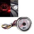 thumbnail image 4 of Auto Tachometer Gauge, 52mm Dustproof Boat Tachometer Gauge With Red Backlight For Gasoline Engine For Diesel Generator, 4 of 8