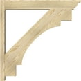 thumbnail image 3 of Ekena Millwork 6"W x 36"D x 36"H Merced Rough Sawn Traditional Outlooker, Douglas Fir, 3 of 4
