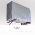 thumbnail image 1 of Outdoor Air Conditioner Cover for 2-2.5P Units (96x40x70cm) - Five-Sided Full Protection, Durable Polyester Fabric, Weatherproof Dustproof Sunproof Rainproof Shield with Modern Simple Design & Easy, 1 of 6