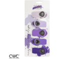 thumbnail image 2 of HAHDAXIA 5 Pc Chip Bag Clips- Kitchen Clips, Magnetic Chip Clips for Bags, Food Bag Clips with Airtight Seal (Lavender), 2 of 5