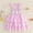Pink, variant on ATOGUTA Party Dress for Girls Ruffle Sleeve Easter Dresses Girl Long Midi Springs Dress Kids Smocked Flare Summer Dress Size 6M-4T. Pink