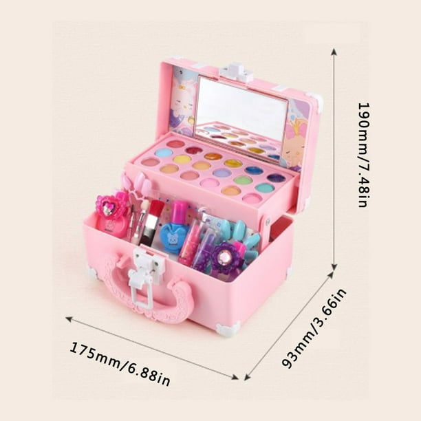 Coffret Bijoux Enfant Fille Cosmétiques Maquillage Coiffure kit