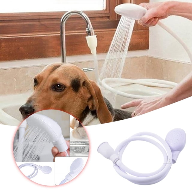 Kitchen Sprayer Hose Adapter Shower Head ABS Plumbing Fittings For Faucet Transform Into Shower Space And Long Lasting Design Angle Clamps Strap Clamps for Woodworking Photography Props for Adults