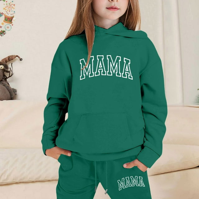 Girls Outfits Hoodies Letter Print Sweatshirt Stylish and Comfortable Everyday Wear Girls Baby Items Outfits for Teen Girls Teen Outfits for Girls Tween Fall Clothes for Girls Giraffe Items for Girls