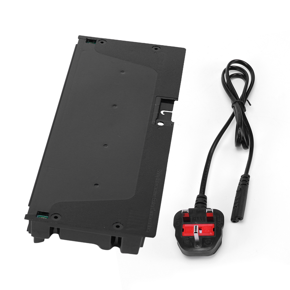 Power Adapter Replace for PS4 Slim 2500 Console (Power Supply+UK Power