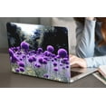 thumbnail image 3 of KSK KAISHEK Plastic Hard Shell Cover for 2022/2021/2020/2019/2018 Release Newest MacBook Air 13 inch Touch ID + Black Keyboard Cover Model: A2337 m1/A2179/A1932 Purple series 0622, 3 of 5