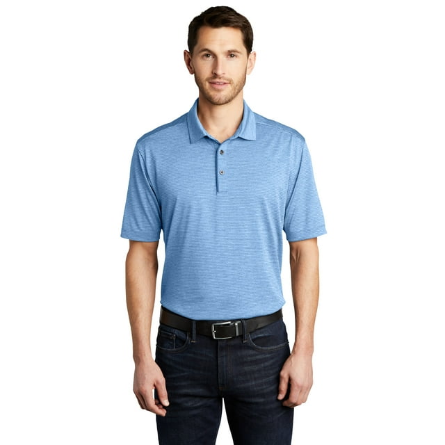 Port Authority Polo à Rayures pour Hommes - K585