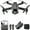 Black, variant on Eurhowing I3 PRO RC Drone, 4K HD Dual Camera Drone, FPV WIFI Foldable Obstacle Avoidance Quadcopter with 2 Batteries & Brushless Motor