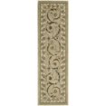 thumbnail image 5 of V.I.P. Versailles Palace Floral Area Rugs, Brown/Beige, 8' X 8' Square, 5 of 5