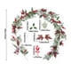 thumbnail image 3 of Bastón de Fruta Roja Decoración Navideña onlyliua Plástico Hojas de Arce, 3 of 6