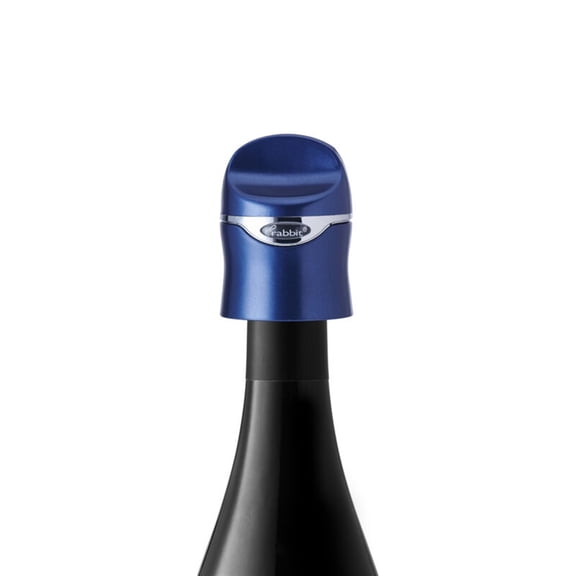 Rabbit Champagne Wine Sealer - Blue, Teal
