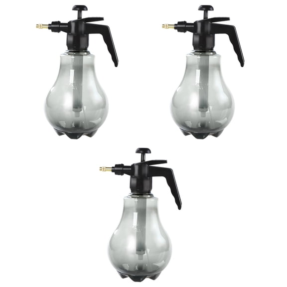 3 Pcs Spray Kettle Automatic Watering System Sprayer Hydro Grey