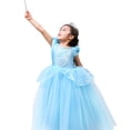 thumbnail image 4 of Blue Dress Princess Costume Party Dress up, 4 of 4