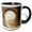Black/White, variant on 3drose, Mississippi, Jackson. Old Capitol Museum - Us25 Wbi0066 - Walter Bibikow, 11oz Mug
