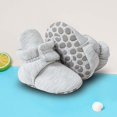 thumbnail image 3 of Generic Children Toddler Boys Girls Baby Shoes Socks Solid Color Patchwork Knitted Plush Baby Socks Comfortable Casual Style Autumn Winter Clothes for Outdoor Indoor（0-3 Months Beige）, 3 of 3