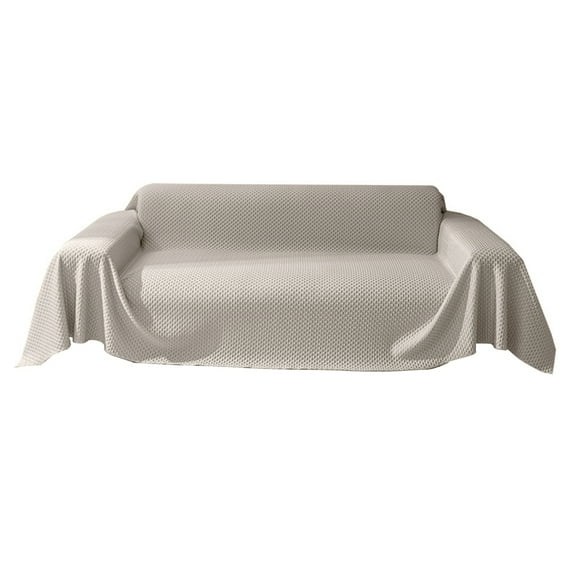 DISHAN High Elasticity Non-Slip Sofa Cover - Stretchy - Washable - Thick - Furniture Protector - Multifunctional Polyester L-Shaped Couch Slipcover