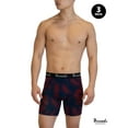 thumbnail image 2 of Threads Men's Underwear, 6" Ultra-Soft Premium Boxer Briefs, Moisture Wicking, Anti-Odor, 3-Pack, 2 of 13