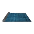 thumbnail image 2 of Ahgly Company Indoor Round Oriental Light Blue Industrial Area Rugs, 3' Round, 2 of 4
