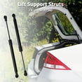 thumbnail image 2 of Unique Bargains Lift Supports Struts for BMW E64 M6 645Ci 650i No.51247057340 Rear Hatch Gas Spring Black 2PCS, 2 of 7
