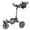 Silver/Black, variant on Bag Boy Golf Volt Electric Cart W/Free Seat Silver/Black