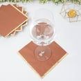 thumbnail image 1 of Dosaele 50 Pack | 2 Ply Soft Orange Dinner Party Paper Napkins  Wedding Reception Cocktail Beverage Napkins, 1 of 9