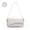 White, variant on Womens PU Leather Shoulder Bag Casual Crossbody Bag Small Satchel Purse for Daily Travel
