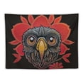 thumbnail image 5 of Orinice Flower Tapestry Wall Hanging Unique Style Graphic Tapestries for Home Wall Decor Living Room Bedroom Dorm Apartment Farmhouse 50x40inch, 5 of 6