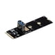 thumbnail image 1 of Tarjeta Adaptadora M.2 a PCIe, Accesorios de Repuesto, Especificación Serial ATA. Reversión 3.2 Soledad NGFF al adaptador PCIE, 1 of 5