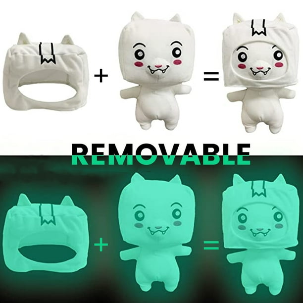 glow in the dark boxy plush