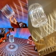 thumbnail image 3 of Lampe de Table en Cristal, Lampes de Chevet avec Contrôle Tactile, 3 Couleurs d'Éclairage Luminosité Réglable USB Rechargeable Lampe de Nuit Décorative en Cristal, 3 of 7
