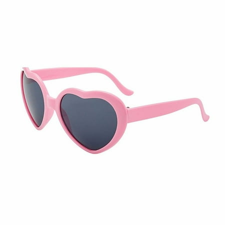 

Fidget Toys Love Glasses at Night Heart-Shaped Lights Become Love Special Effects Glasses Pink ABS