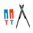 thumbnail image 4 of YOSADIER 1Pc Multifunctional Drawing Ruler with Proportional Dividers for Exact Scale Reproductions, 4 of 8
