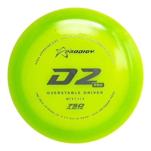 Prodigy 750 Series D2 Pro Distance Driver Golf Disc