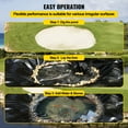 thumbnail image 4 of VEVOR LLDPE Pond Liner 20x25 ft, Pond Liner 20 Mil, Fish Pond Liners para cascada, estanque y estanques de peces, 4 of 9