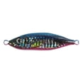 thumbnail image 1 of Señuelos de pesca de caballa luminosa UV con impresión 3D, cebo falso de 7,5 cm y 80g (rosa azul) Tmvgtek pescar, 1 of 2