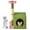 Pink-Green, variant on NINESHI 24in Cat Tree Tower, Cat Condo with Sisal-Covered Scratching Posts, Cat House Activity Center Furniture for Kittens, Cats and Pets Yellow