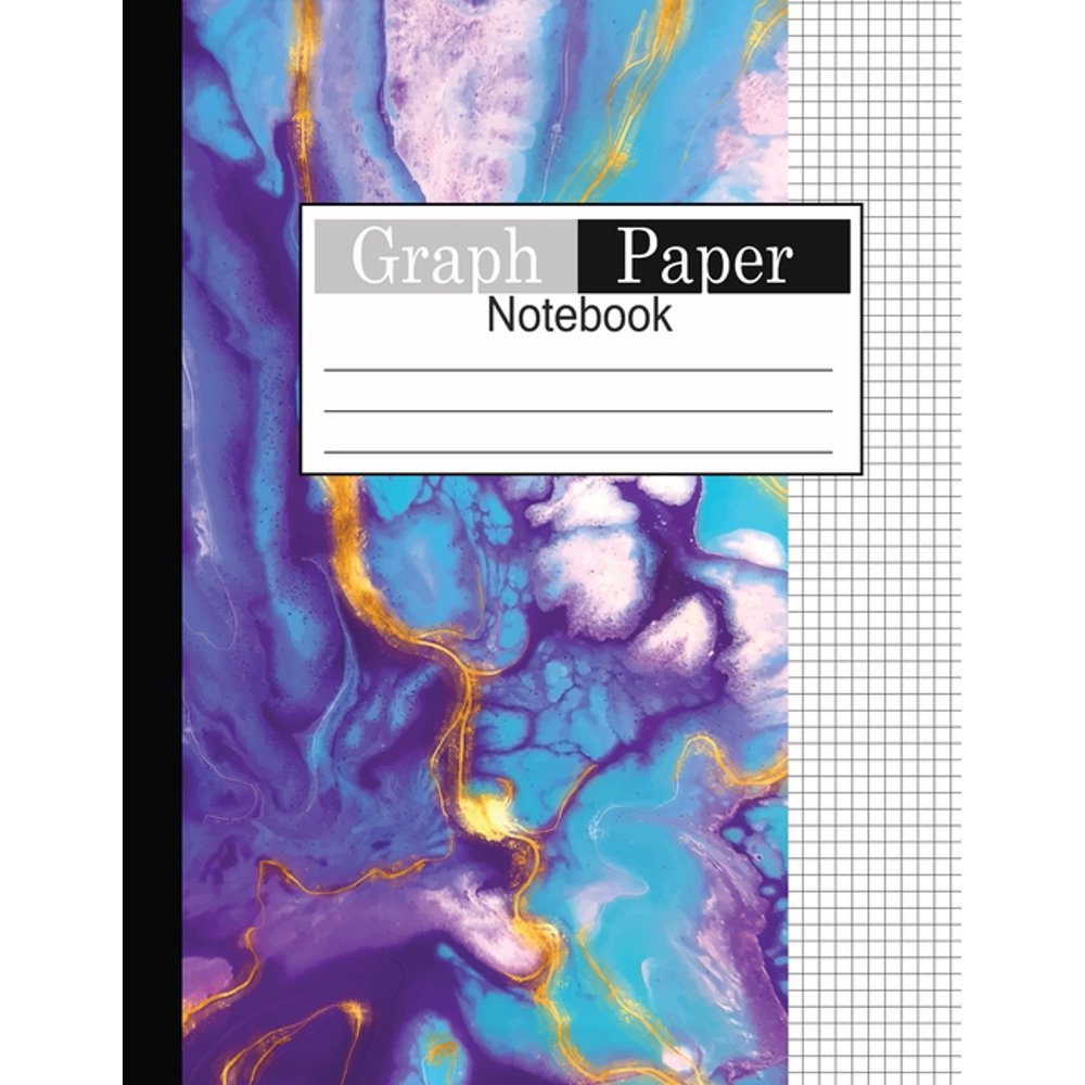 Graph Paper Notebook 1/4 Squares Quad Ruled Notebook Graph Paper
