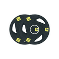 thumbnail image 3 of HAJEX Olympic Rubber Tri-Grip Plates Set 2 inch - 319LB Set - ( 5.5LB, 11LB, 22LB, 33LB, & 44LB), 3 of 6