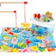 thumbnail image 5 of Juego de pesca de madera magnético, 20 piezas, juego de pesca magnético, juguetes de madera, juego de pesca, juguete educativo para niños de 2, 3 y 4 años, 5 of 5