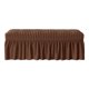 thumbnail image 3 of Funda de asiento de banco lavable, funda protectora para banco de comedor Color café, 3 of 9