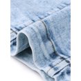 thumbnail image 5 of INSPIRE CHIC Cropped Demin Vest for Women's V Neck Western Crop Jean Tops Waistcoat XS Light Blue, 5 of 6