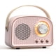 thumbnail image 1 of Altavoz Bluetooth retro, altavoz vintage inalámbrico, altavoz Bluetooth portátil inalámbrico para exteriores compatible con emparejamiento TWS/disco U/tarjeta TF/AUX para el hogar, viajes y exteriores, 1 of 6