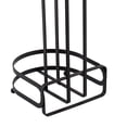 thumbnail image 5 of ELLE Paris Noir Freestanding Toilet Paper Dispenser and Reserve in Black, 5 of 8