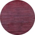 thumbnail image 1 of Ahgly Company Machine Washable Indoor Round Abstract Rogue Pink Area Rugs, 4' Round, 1 of 7