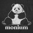 thumbnail image 2 of Mens Funny T Shirts Pandamonium Sarcastic Panda Graphic Novelty Tee for Men Graphic Tees, 2 of 9