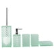 thumbnail image 1 of Juego de 5 accesorios de baño, práctico cepillo de baño. Morandi Green, 1 of 9
