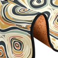 thumbnail image 5 of Dailycode Hallway Runner Rug 2x6 Non Slip Absorbent Soft Floor Mat for Home Kitchen Bedroom Entrance Abstract Boho Curves, 5 of 7