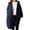 Blue, variant on Vedolay Warm Winter Coats for Women Long Sleeve Cardigan Coats Open Front Button Down Loose Coats Black,One Size
